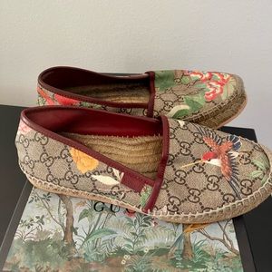 Gucci Espadrille Size 9.5 with original box